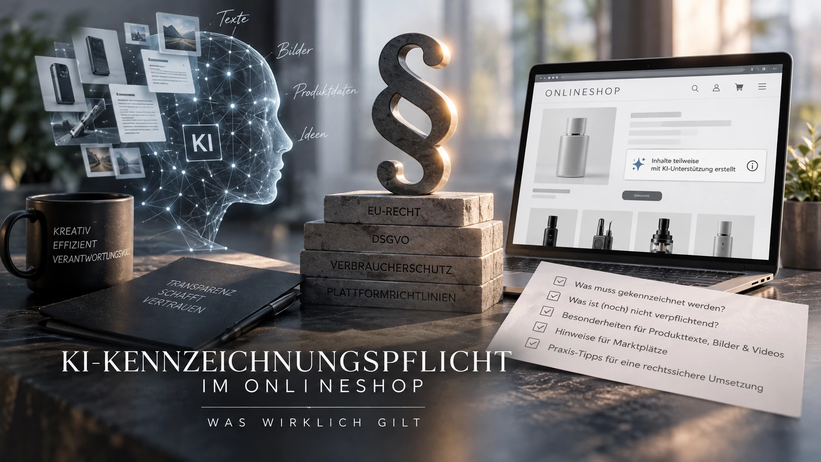 KI Kennzeichnungspflicht im Onlineshop